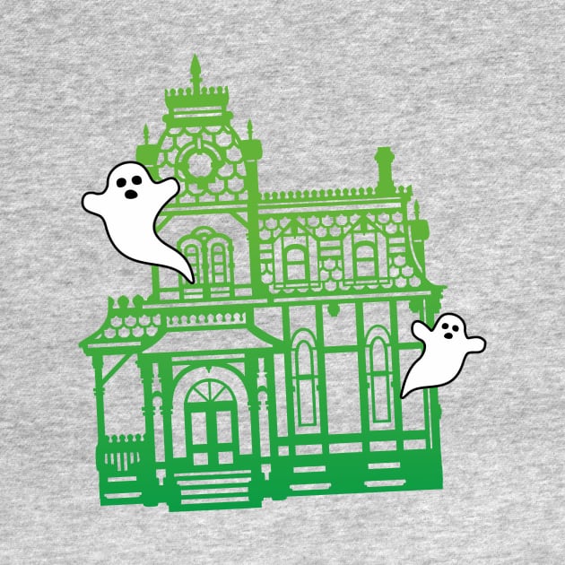 Haunted Victorian House by XOOXOO